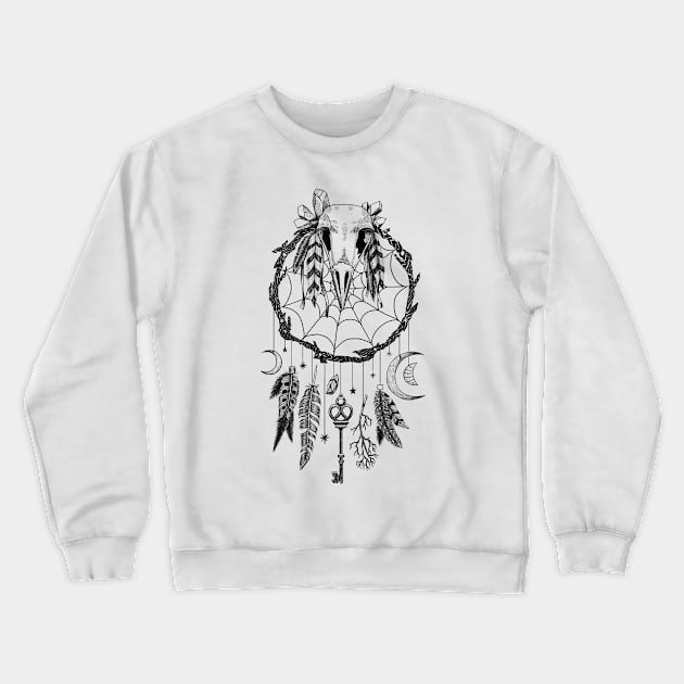 Boho Dreamcatcher Crewneck Sweatshirt by fears